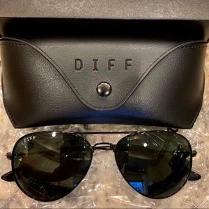 SOLDDiff Eyewear Cruz Aviator Sunglasses